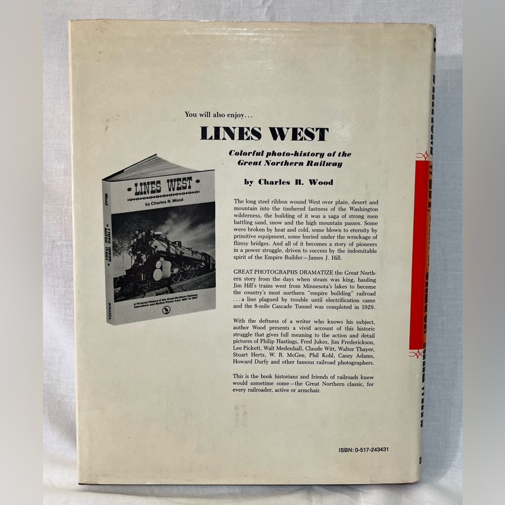 1978 Hardcover Book. Stations West, the Story of the Oregon Railways. Good cond. - Picture 2 of 6